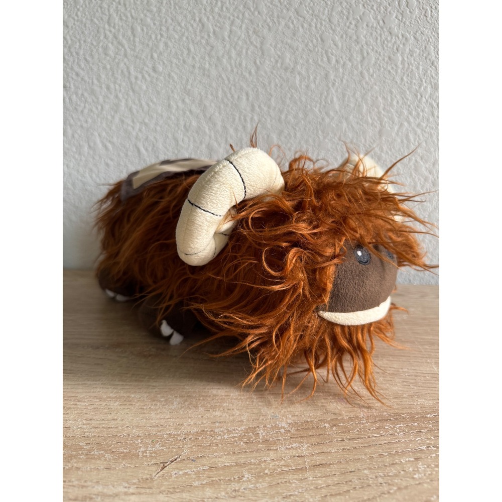 Star Wars Bantha Plush Stuffed Animal Jay Franco Mandalorian Brown Shaggy 13in